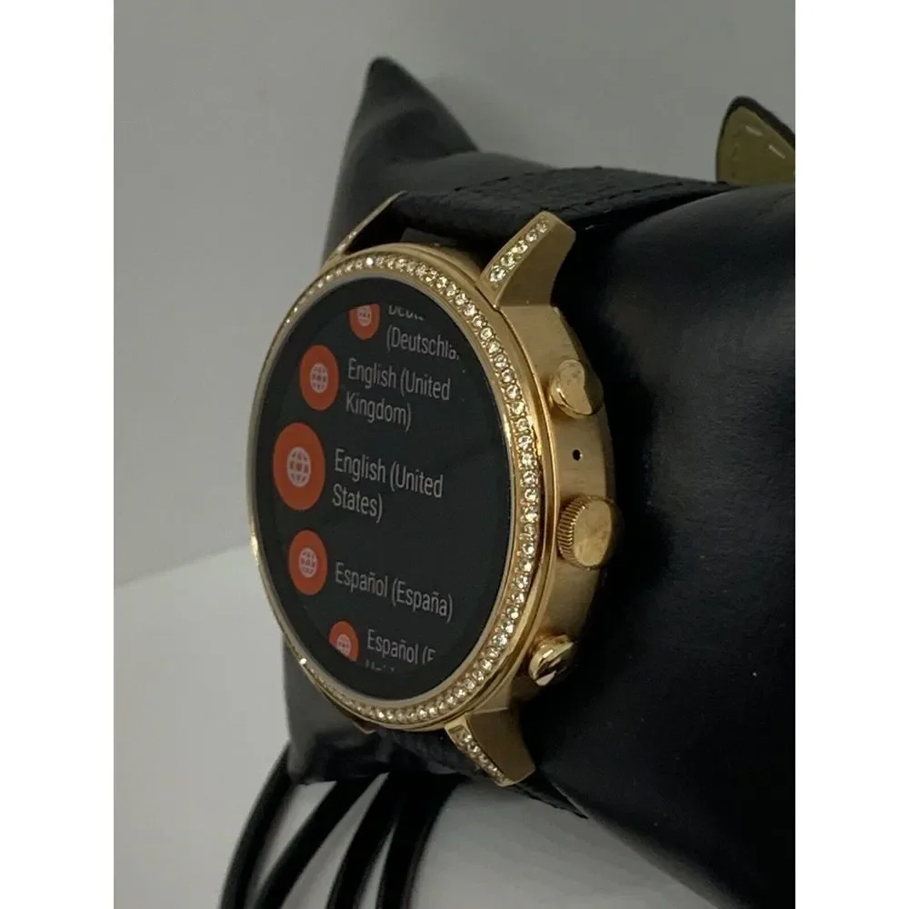 Fossil Gen 4 Authentic Digital Dial Smart Watch Custom Band FTW6011 QT520